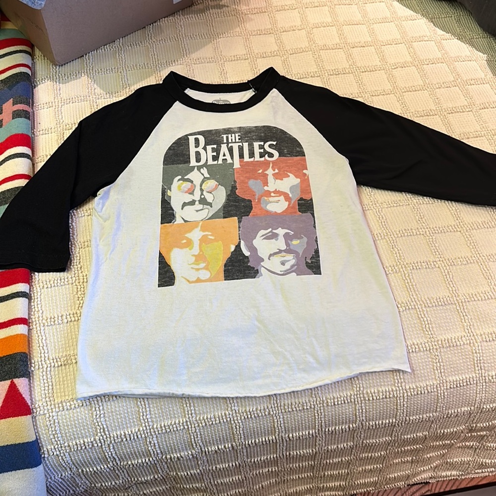 Beatles Baseball Tee size M
